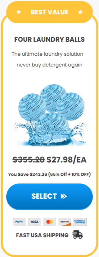 OdorCrush Laundry Ball offer price 