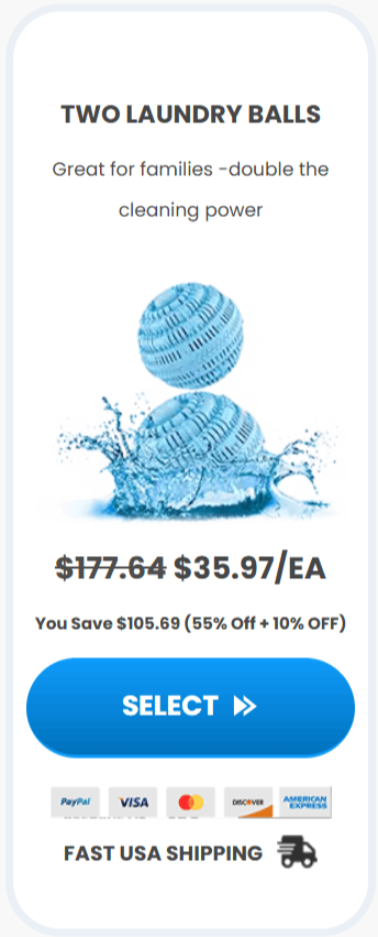 OdorCrush Laundry Ball offer price 